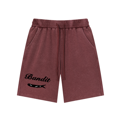 Mineral Wash Knit Short