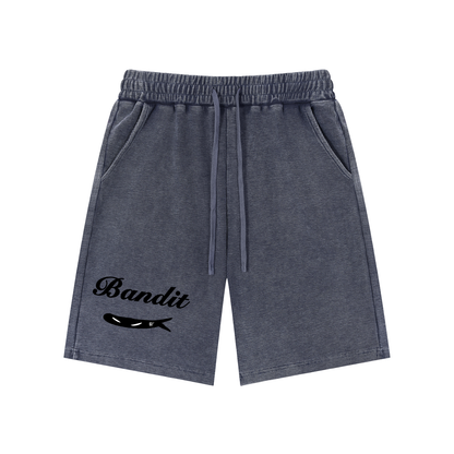 Mineral Wash Knit Short