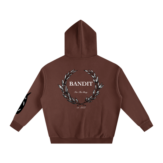 Bandit Crest Hoodie (Coffee)